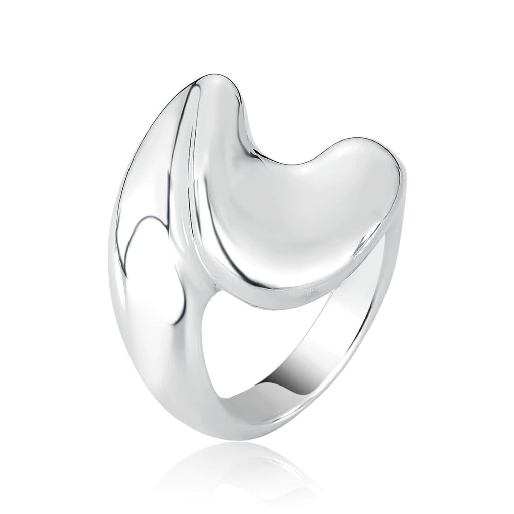 Anel de Prata Torcido Orgânico